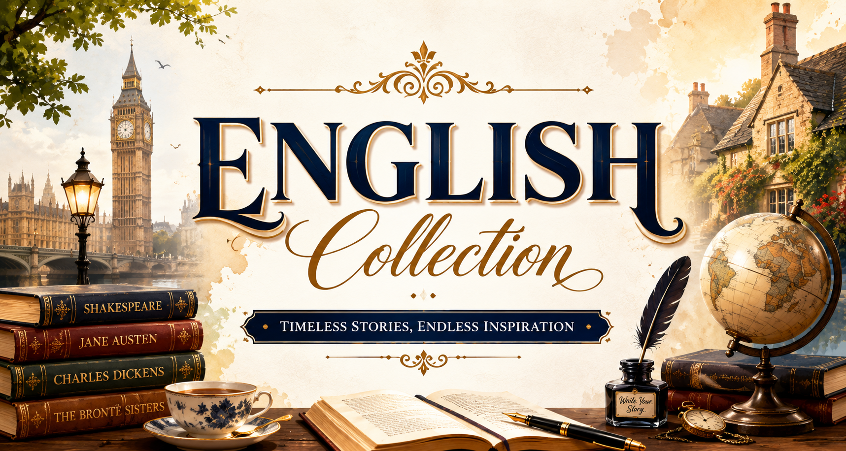 The English Collection: Timeless Elegance, Modern Comfort.