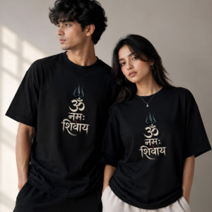 Om Namah Shivay Printed Unisex Crew T-Shirt